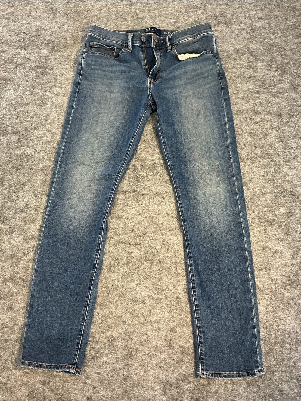 GAP Soft Wear Women's Skinny Jeans in Blue Size 31